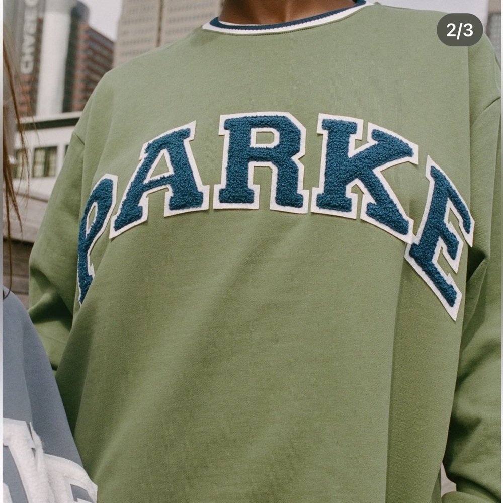 PARKE Vintage Varsity Crewneck